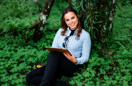 Nathália em estratégia ambiental e regularização rural